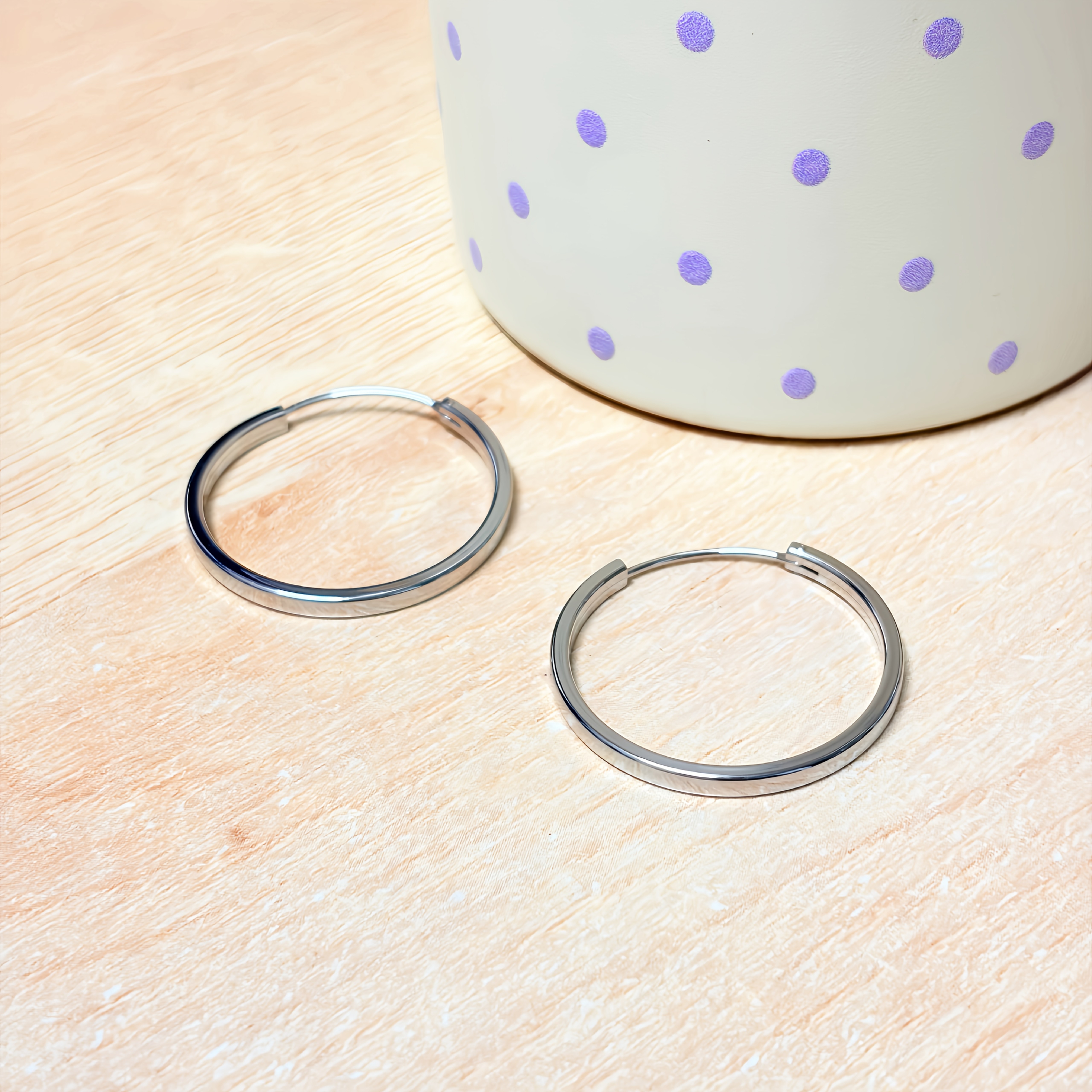 Women's Simple Low Sensitivity Earrings, Designer Gift